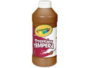 Crayola. 541216007 Premier Tempera Paint, Brown, 16 oz Crayola. 541216007 Premier Tempera Paint, Brown, 16 oz