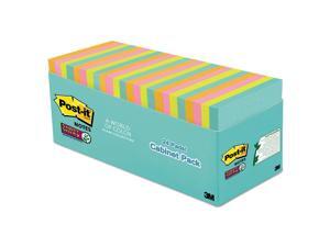Post-it Super Sticky Pads in Miami Colors 3 x 3 Miami 70/Pad 24 Pads/Pack Post-it Super Sticky Pads in Miami Colors 3 x 3 Miami 70/Pad 24 Pads/Pack