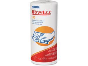 Kimberly-Clark Wiper L30 Small Roll 11"x10.4" 70 Shts 24/CT White 05843CT Kimberly-Clark Wiper L30 Small Roll 11"x10.4" 70 Shts 24/CT White 05843CT