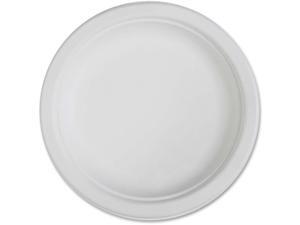 Genuine Joe Compostable Plates - 6" Diameter Plate - Disposable - White - 50 Piece(s) / Pack GJO10216 Genuine Joe Compostable Plates - 6" Diameter Plate - Disposable - White - 50 Piece(s) / Pack GJO10216