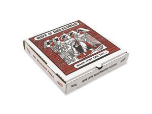 GENERAL SUPPLY Takeout Containers 14in Pizza White 14w x 14d x 2 1/2h 50/Bundle GENERAL SUPPLY Takeout Containers 14in Pizza White 14w x 14d x 2 1/2h 50/Bundle
