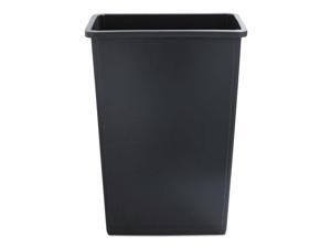 Boardwalk Slim Jim Waste Container 23 Gal Gray Plastic 23GLSJGRA Boardwalk Slim Jim Waste Container 23 Gal Gray Plastic 23GLSJGRA