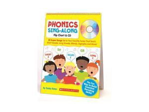 Scholastic Phonics Sing-Along Flip Chart & Cd Gr K-2 9780545104357 Scholastic Phonics Sing-Along Flip Chart & Cd Gr K-2 9780545104357