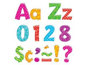 Trend Enterprises Trend Enterprises 216 Piece Colorful Patterns Playful Ready Letters, 4" Trend Enterprises Trend Enterprises 216 Piece Colorful Patterns Playful Ready Letters, 4"