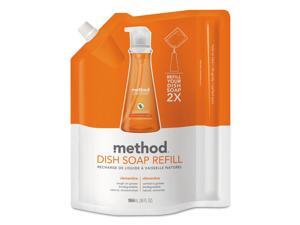 Method Dish Soap Refill Clementine Scent 36 oz Pouch 6/Carton 01165CT Method Dish Soap Refill Clementine Scent 36 oz Pouch 6/Carton 01165CT