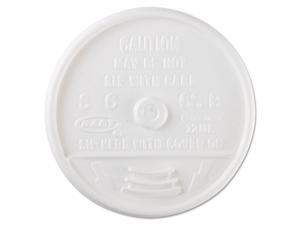 DART Sip-Through Lids For 10 12 14 oz Foam Cups Plastic White 1000/Carton 12UL DART Sip-Through Lids For 10 12 14 oz Foam Cups Plastic White 1000/Carton 12UL