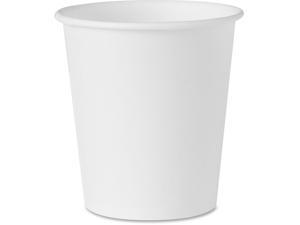 SOLO CUPS White Paper Water Cups 3oz 100/Bag 50 Bags/Carton 44CT