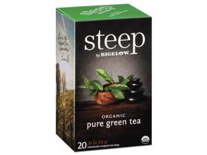 steep Tea, Pure Green, 0.91 oz Tea Bag, 20/Box 17703 steep Tea, Pure Green, 0.91 oz Tea Bag, 20/Box 17703