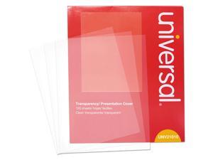 Universal Transparent Sheets B&W Laser/Copier Letter Clear 100/Pack 21010 Universal Transparent Sheets B&W Laser/Copier Letter Clear 100/Pack 21010