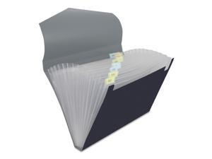 Universal Poly Expanding Files Letter Black/Steel Gray 20530 Universal Poly Expanding Files Letter Black/Steel Gray 20530