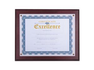 Award Plaque, 13 1/3" x 11", Mahogany 76825 Award Plaque, 13 1/3" x 11", Mahogany 76825