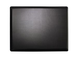 Lorell Desk Mat 3-Layer Memory Foam 30"Wx20"Lx3/4"H Black 99985