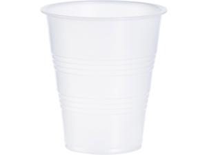 Solo Cold Cups Plastic 7oz. Translucent Y7 Solo Cold Cups Plastic 7oz. Translucent Y7