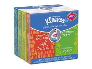 Kleenex On The Go Packs Facial Tissues 3-Ply White 16 Sheets/Pack 11975 Kleenex On The Go Packs Facial Tissues 3-Ply White 16 Sheets/Pack 11975