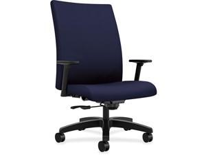 HON Big/Tall Task Chair Mid-back 32-1/4"x28"x43-1/8" Navy IW801CU98 HON Big/Tall Task Chair Mid-back 32-1/4"x28"x43-1/8" Navy IW801CU98