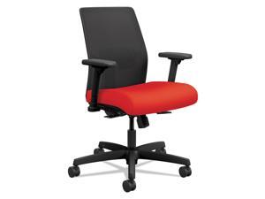 HON Ignition 2.0 Ilira-Stretch Low-Back Mesh Task Chair Ruby Fabric Upholstery HON Ignition 2.0 Ilira-Stretch Low-Back Mesh Task Chair Ruby Fabric Upholstery