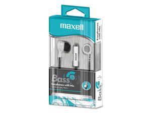 Maxell 199725 Bass 13 In-Ear Earbuds With Microphone Maxell 199725 Bass 13 In-Ear Earbuds With Microphone