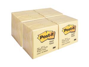 Post-it Notes Original Pads 3"x3" 100/SH/PD 24/BD Canary 654YWBD Post-it Notes Original Pads 3"x3" 100/SH/PD 24/BD Canary 654YWBD