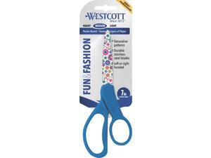 Westcott Student Scissors Decorative Blade 2-9/10"Wx1/2"Lx8-7/10H" BE 16401 Westcott Student Scissors Decorative Blade 2-9/10"Wx1/2"Lx8-7/10H" BE 16401