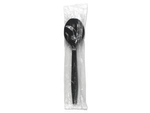 Boardwalk BWKSSHWPPBIW Heavyweight Wrapped Polypropylene Cutlery, Soup Spoon Boardwalk BWKSSHWPPBIW Heavyweight Wrapped Polypropylene Cutlery, Soup Spoon