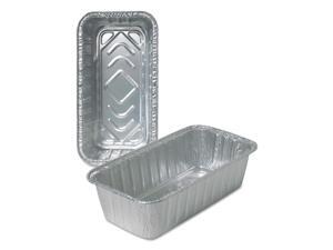 Durable Packaging Aluminum Loaf Pans, 4 9/16w x 2 3/8d x 8 11/16h, Silver, 500 Durable Packaging Aluminum Loaf Pans, 4 9/16w x 2 3/8d x 8 11/16h, Silver, 500