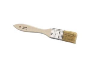 Weiler ECO-1 Disposable Chip and Oil Brush White 1" Hog Bristle Wood 40066 Weiler ECO-1 Disposable Chip and Oil Brush White 1" Hog Bristle Wood 40066