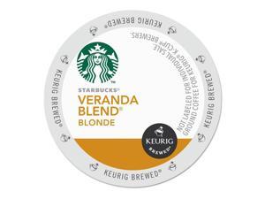 Starbucks Veranda Blend Coffee K-Cups Pack 24/Box 9577 Starbucks Veranda Blend Coffee K-Cups Pack 24/Box 9577
