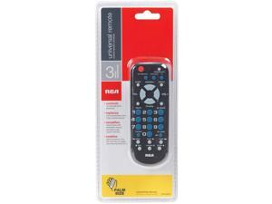 RCA RCR503BR 3-Device Palm-Sized Universal Remote RCA RCR503BR 3-Device Palm-Sized Universal Remote