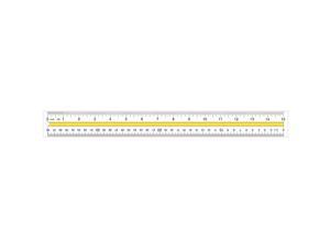 Staples Highlighting Ruler 15" (51901) 2772899 Staples Highlighting Ruler 15" (51901) 2772899