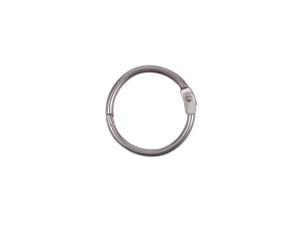 Staples 481326 Loose-Leaf Rings 1 Size Silver 