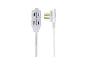 Staples 6' Extension Cord 3-Outlet White (22134) 398813 Staples 6' Extension Cord 3-Outlet White (22134) 398813