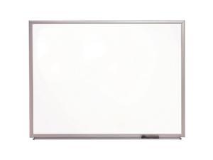 Staples Porcelain Magnetic Whiteboard Silver Aluminum Frame 3'W x 2'H 1682307 Staples Porcelain Magnetic Whiteboard Silver Aluminum Frame 3'W x 2'H 1682307