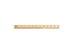 Staples 12" Wooden Ruler Imperial/Metric (51891) 2773009 Staples 12" Wooden Ruler Imperial/Metric (51891) 2773009
