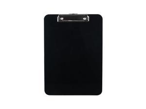 Staples Plastic Clipboards Black 6/Pack (23143) 951060