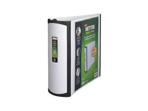 Staples Better 3-Inch D 3-Ring View Binder White (15125-CC) 702879 Staples Better 3-Inch D 3-Ring View Binder White (15125-CC) 702879