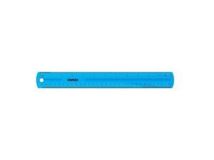 Staples 12" Plastic Ruler Assorted Jewel Colors (51897) 2772889 Staples 12" Plastic Ruler Assorted Jewel Colors (51897) 2772889