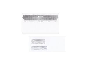 Staples Self-Sealing Sec Tint Double Window #10 Env 4 1/8 x 9 1/2 We 500/Bx Staples Self-Sealing Sec Tint Double Window #10 Env 4 1/8 x 9 1/2 We 500/Bx