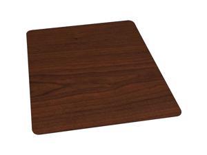 Staples 36" x 48" Wood Veneer Style Chair Mat for Hard Floors Cherry 951074