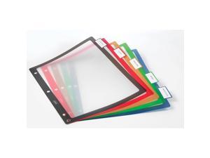 Staples Better Print & Apply Label Plastic Dividers 5-Tab Assorted Colors Set Staples Better Print & Apply Label Plastic Dividers 5-Tab Assorted Colors Set