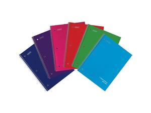 Staples Poly Cover Wirebound Notebook Wide Ruled Assorted Colors 8"x10.5" Each Staples Poly Cover Wirebound Notebook Wide Ruled Assorted Colors 8"x10.5" Each