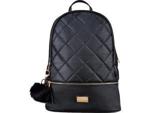 Staples Newbury Quilted Backpack with Tassel Black (51035) 52414 Staples Newbury Quilted Backpack with Tassel Black (51035) 52414