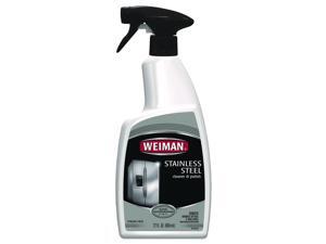 WEIMAN Stainless Steel Cleaner and Polish, Floral Scent, 22 oz Spray Bottle, 6 WEIMAN Stainless Steel Cleaner and Polish, Floral Scent, 22 oz Spray Bottle, 6