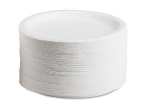 Ajm Round Paper Plates Coated 9" Dia 125/PK White CP9AJCWWH1PK Ajm Round Paper Plates Coated 9" Dia 125/PK White CP9AJCWWH1PK