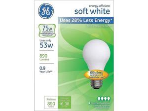 GE Energy Efficient Lighting 53 Watts Soft White Halogen Bulbs 163321 GE Energy Efficient Lighting 53 Watts Soft White Halogen Bulbs 163321