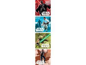 SandyLion Star Wars Saga Stickers 250 per Roll Assorted Colors 1787453 SandyLion Star Wars Saga Stickers 250 per Roll Assorted Colors 1787453
