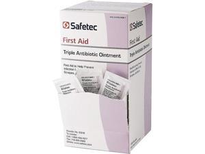 Safetec First Aid Triple Antibiotic Ointment 0.03 Oz. 376215 Safetec First Aid Triple Antibiotic Ointment 0.03 Oz. 376215