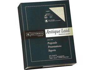 Southworth Antique Laid ID Paper, 24 lbs, 8.5 x 464C Southworth Antique Laid ID Paper, 24 lbs, 8.5 x 464C