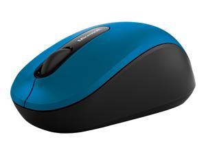 Microsoft Bluetooth Mobile Mouse 3600 - Azul. Comfortable Design, Right/Left Hand Use, 4-Way Scroll Wheel, Wireless Bluetooth Mouse for PC/Laptop/Desktop, Works with for Mac/Windows Computers