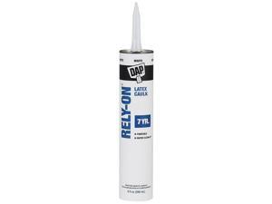 DAP RELY-ON LATEX CAULK 10.1 OZ WHITE 7079818260 DAP RELY-ON LATEX CAULK 10.1 OZ WHITE 7079818260