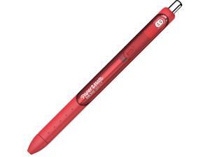 Newell Rubbermaid Retractable Gel Pens .7mm Red Barrel/Ink 1953047 Newell Rubbermaid Retractable Gel Pens .7mm Red Barrel/Ink 1953047